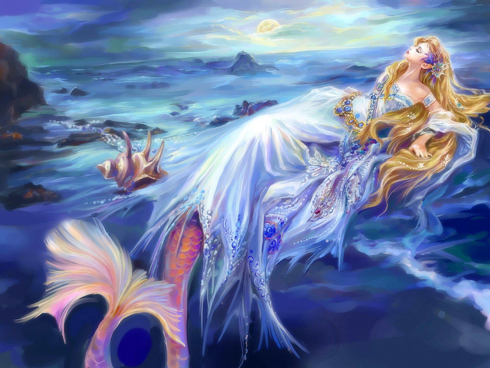 156 Fondos de pantalla de Mermaid HD | Imágenes de fondo