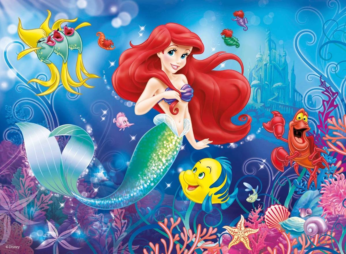 The little mermaid wallpaper 4 - Fondos de pantalla HD gratuitos