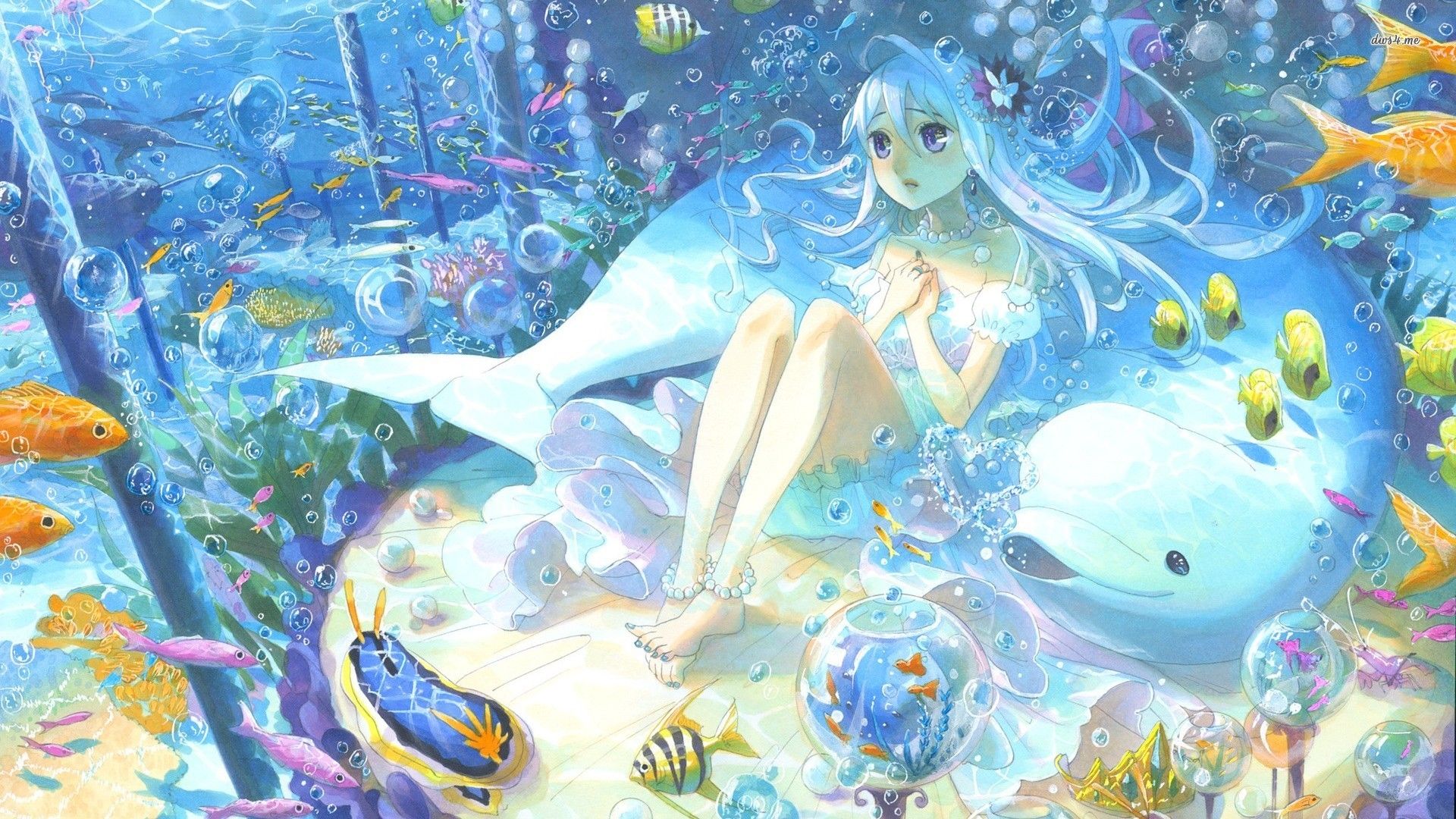 Anime Mermaid Wallpaper (58+ imágenes)