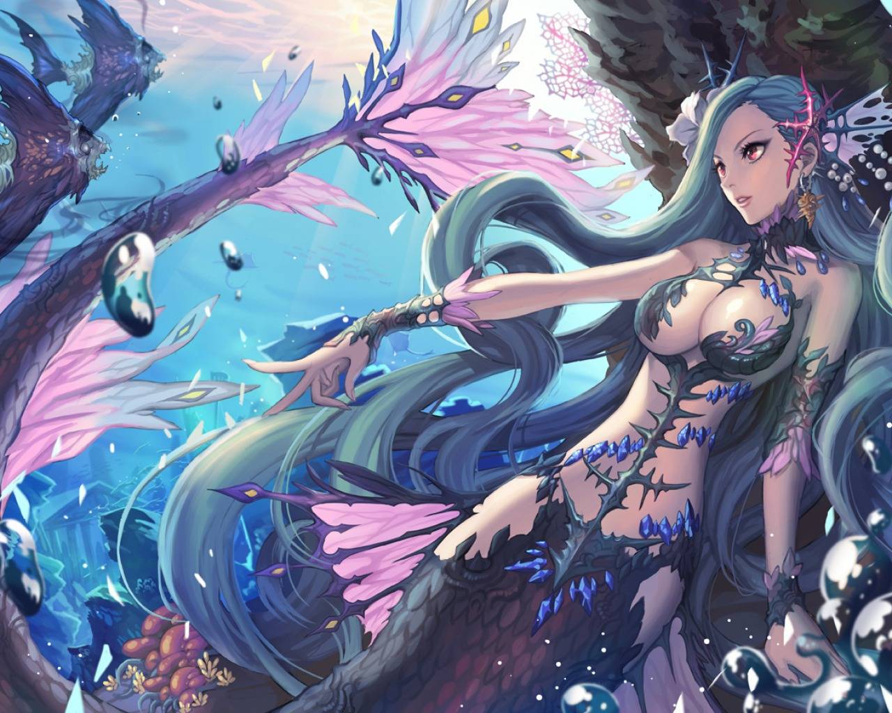Anime Mermaid Wallpaper (31+), Encuentra fondos de pantalla HD gratis