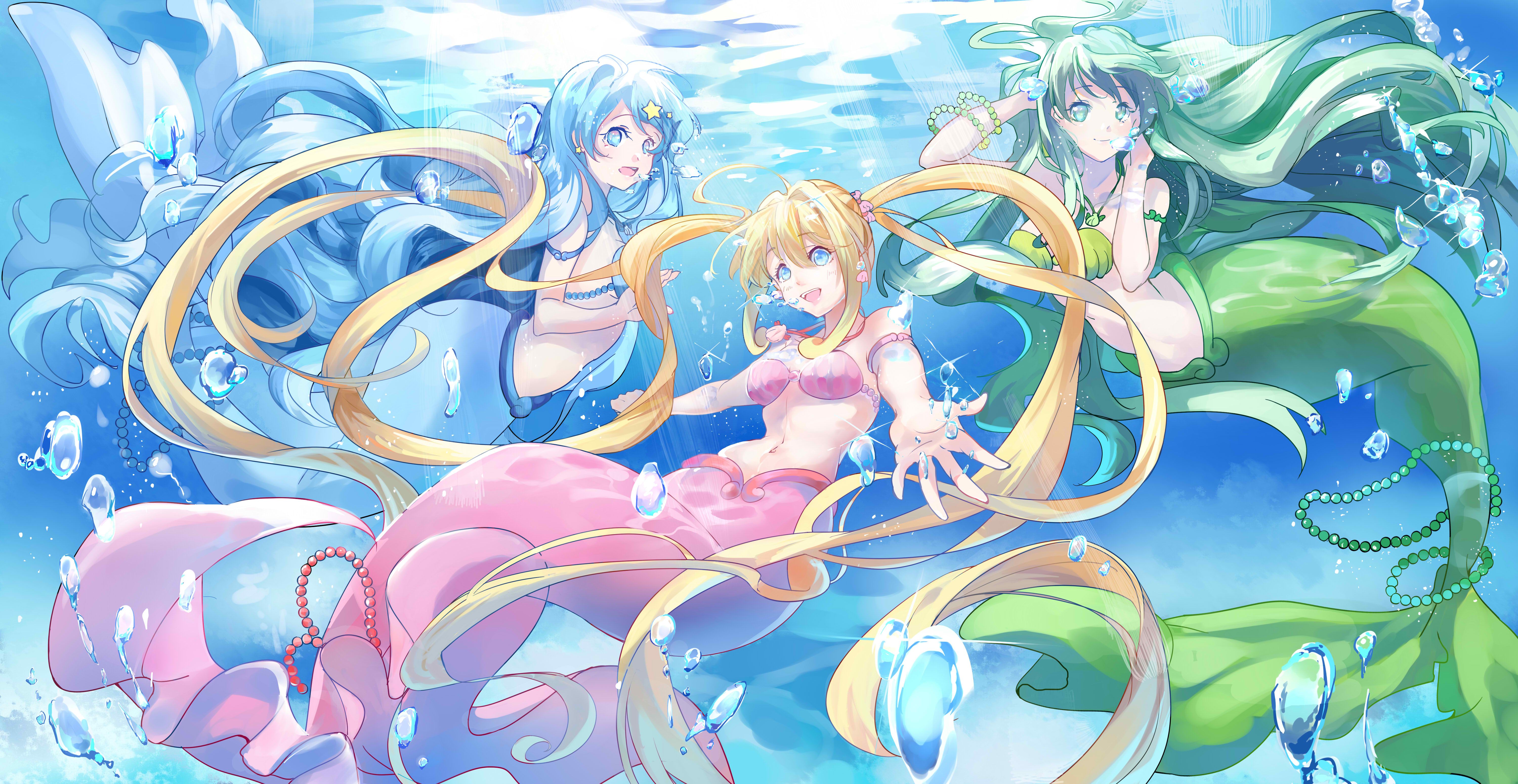Anime Mermaid Wallpaper en MarkInternational.info