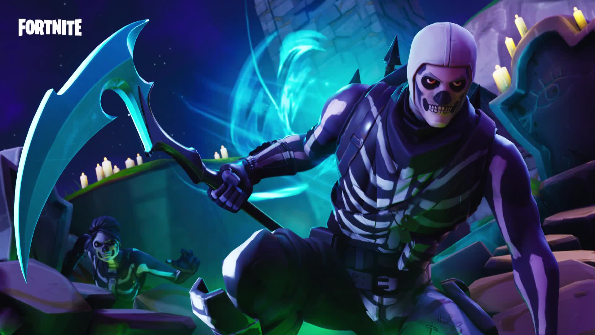 Fortnite Skeleton Skull Trooper Live Wallpaper - DesktopHut