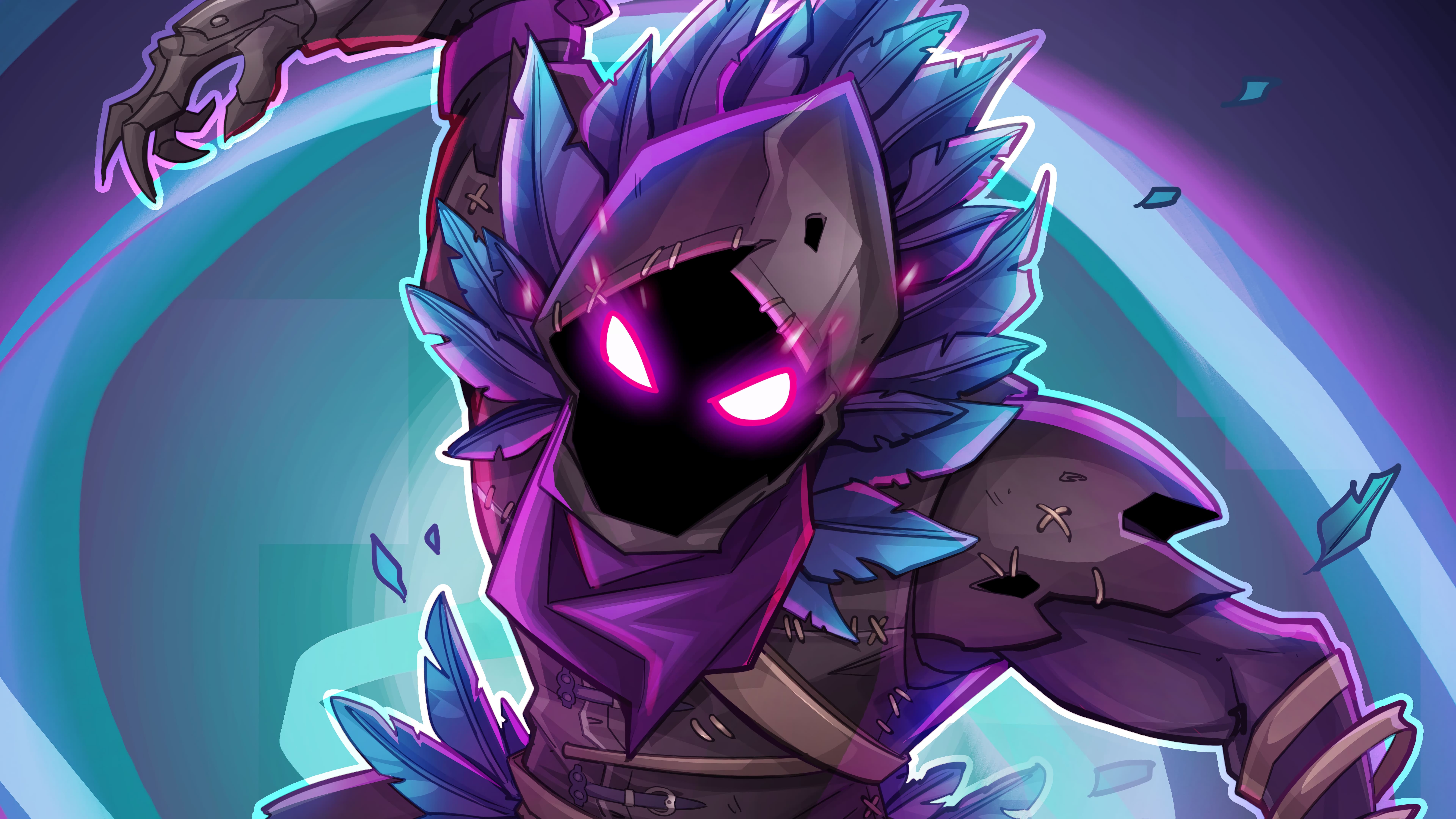 7K Background Raven Fortnite Battle Royale Art # 4042 Fondos de pantalla y