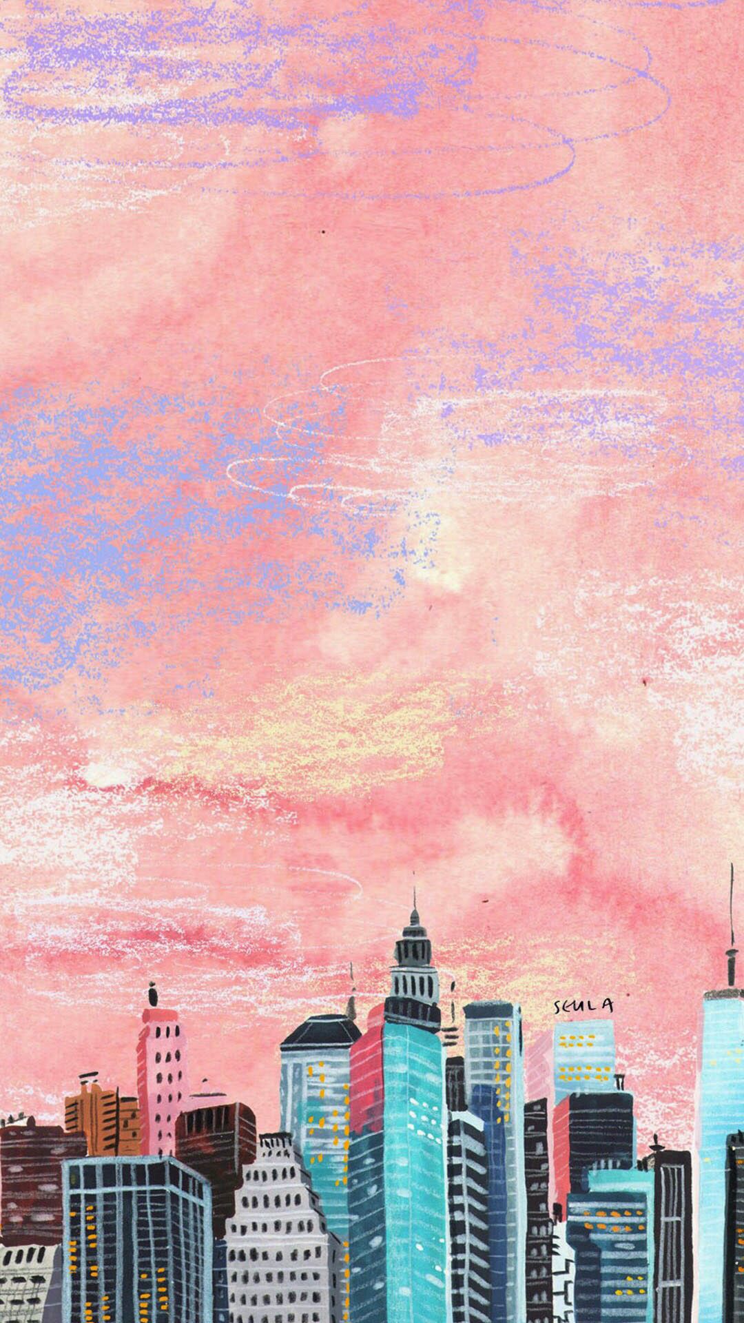 Más de 80 fondos de pantalla de acuarela de Iphone