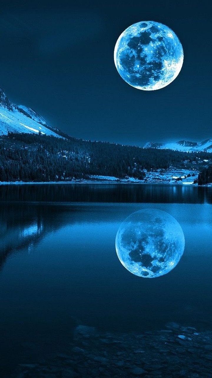 Descargar gratis el fondo de pantalla para teléfono móvil Moon Light Night Mobile