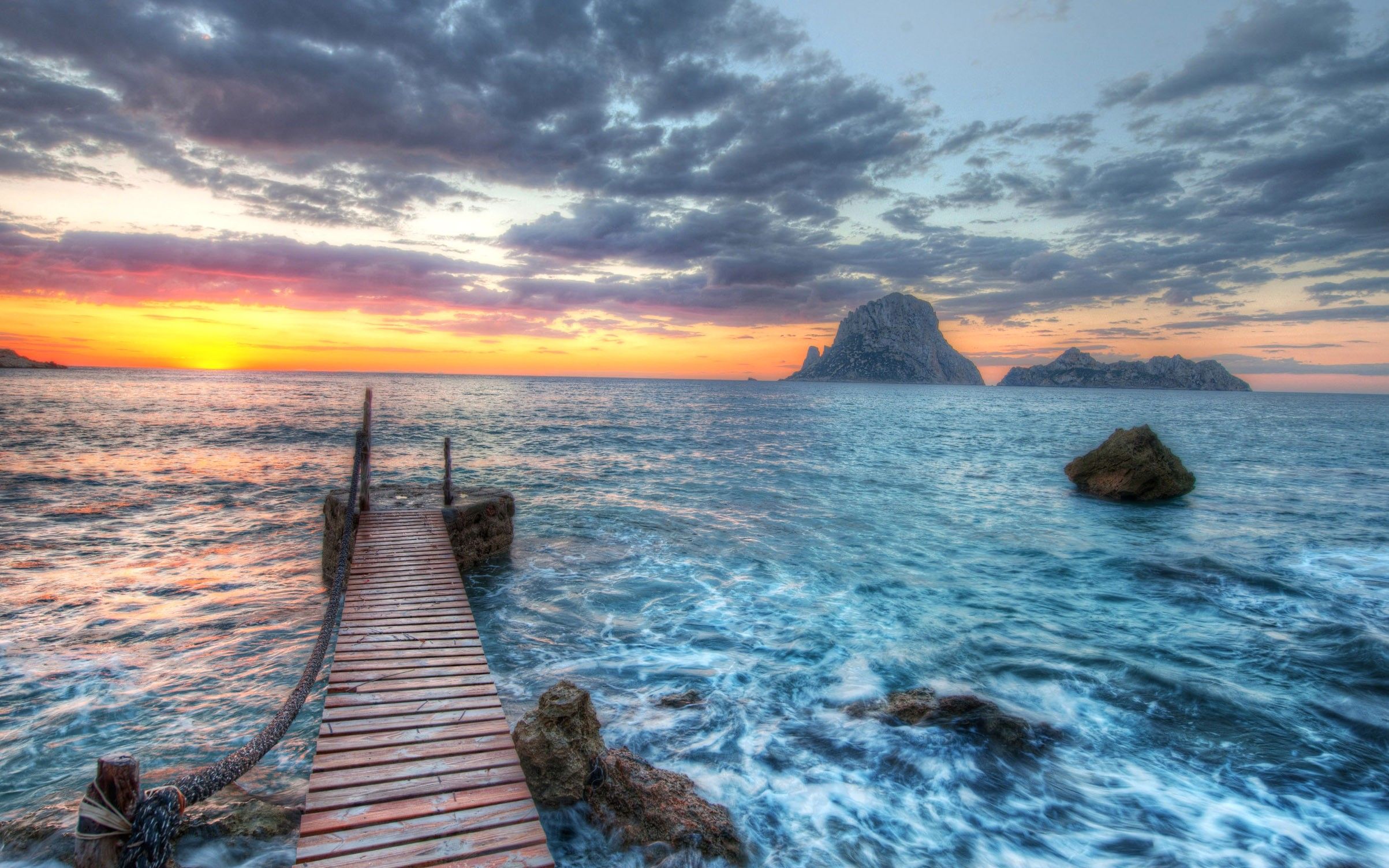 Hermoso, océano, fondos de pantalla HD de mar, arena, sol, aire fresco, increíble