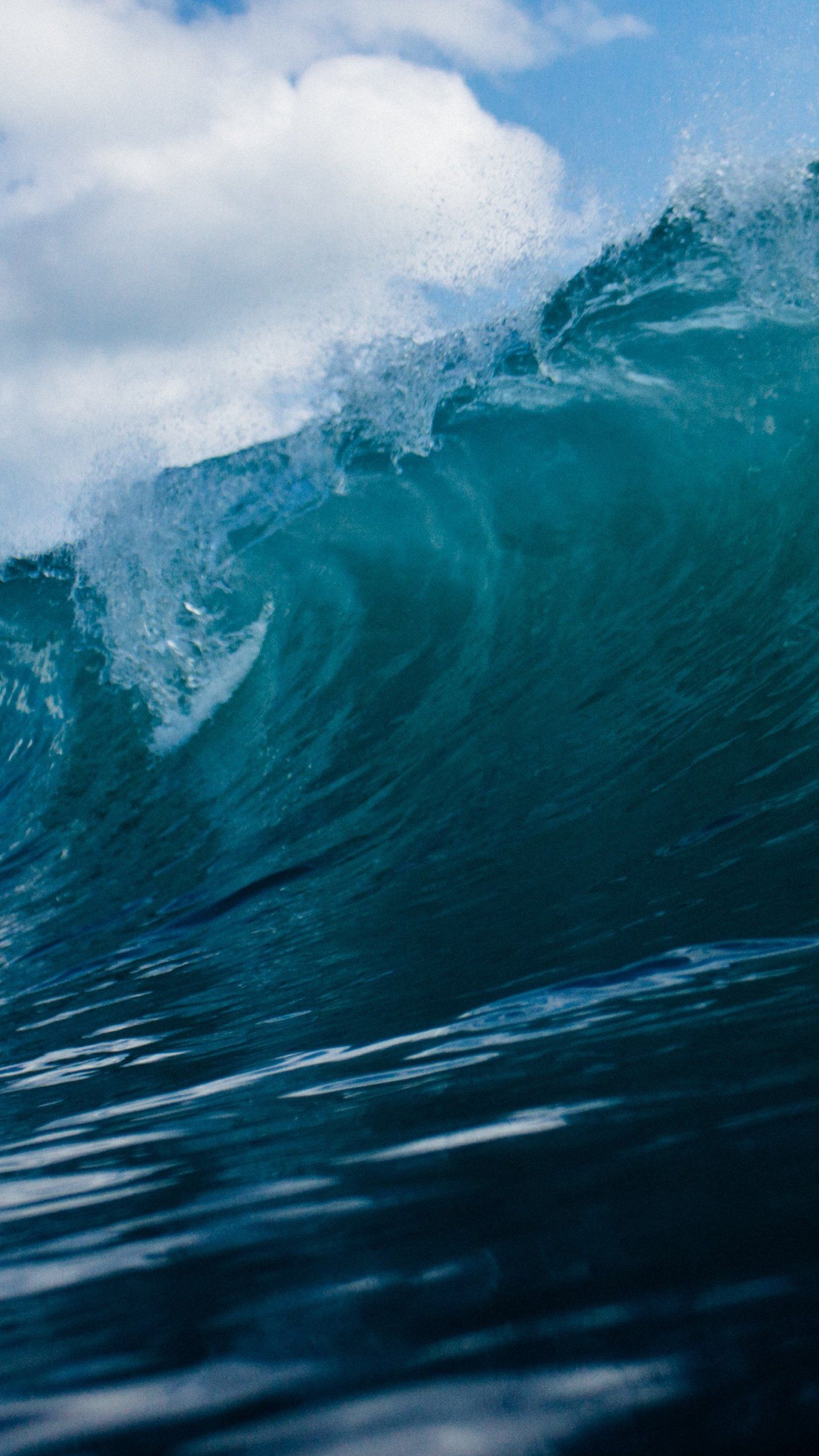 Ocean Wave Wallpaper - iPhone, Android y fondos de escritorio