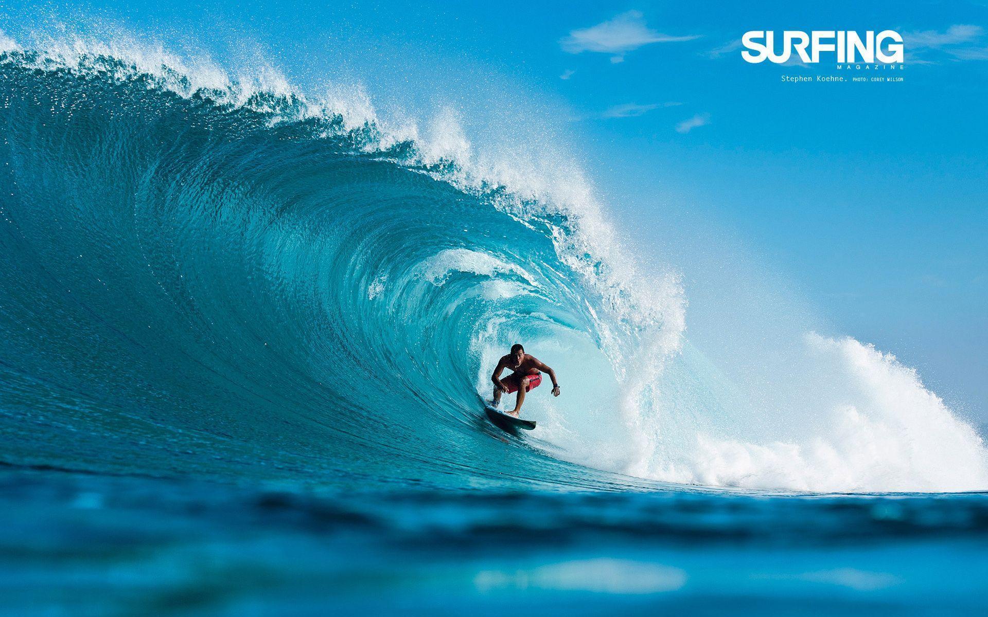 Fondo de pantalla de surf 1920x1200