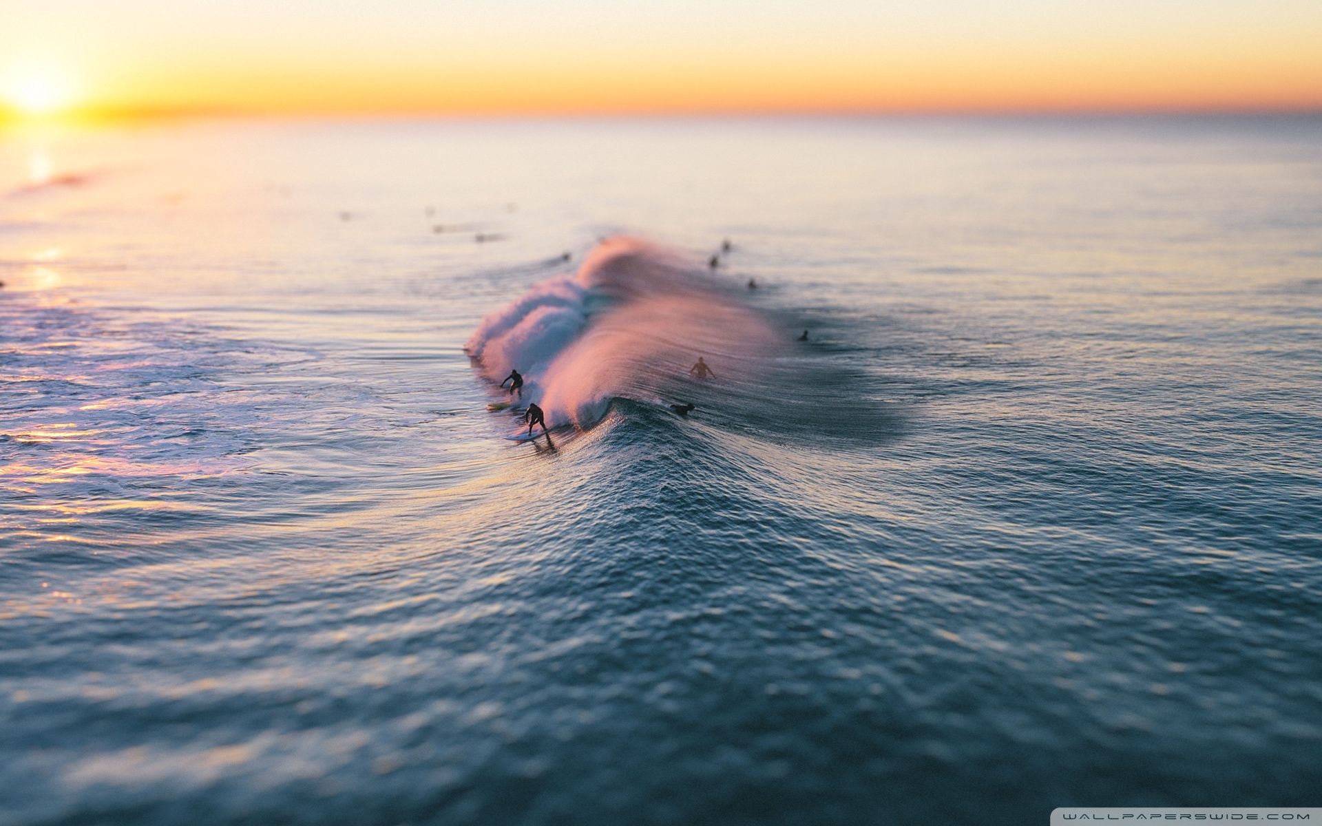 Surf, Ola, Océano Pacífico, California ❤ 4K HD Desktop Wallpaper