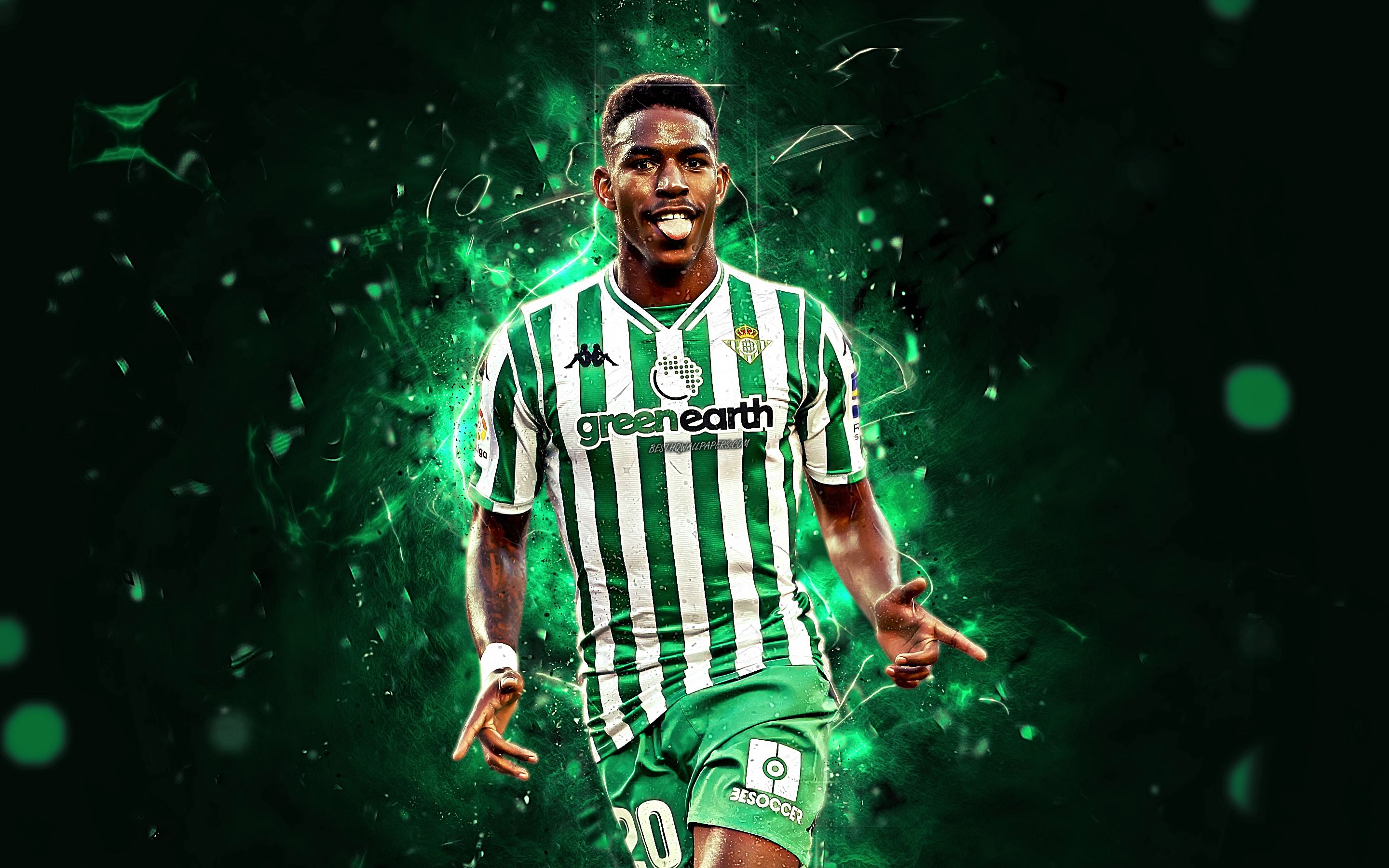 Descargar fondos de pantalla Junior Firpo, gol, futbolistas españoles, Real