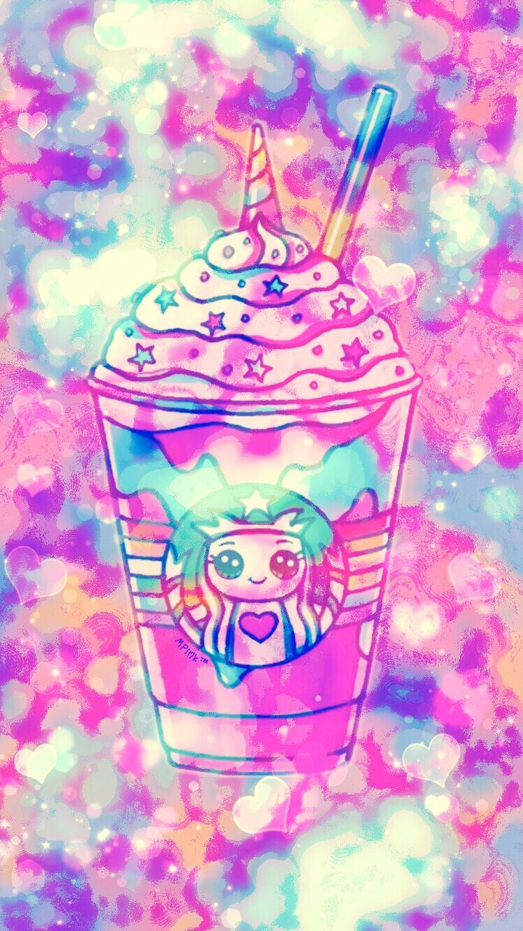 Cute Kawaii Coffee Wallpaper Girly, Cute, Wallpapers para iPhone