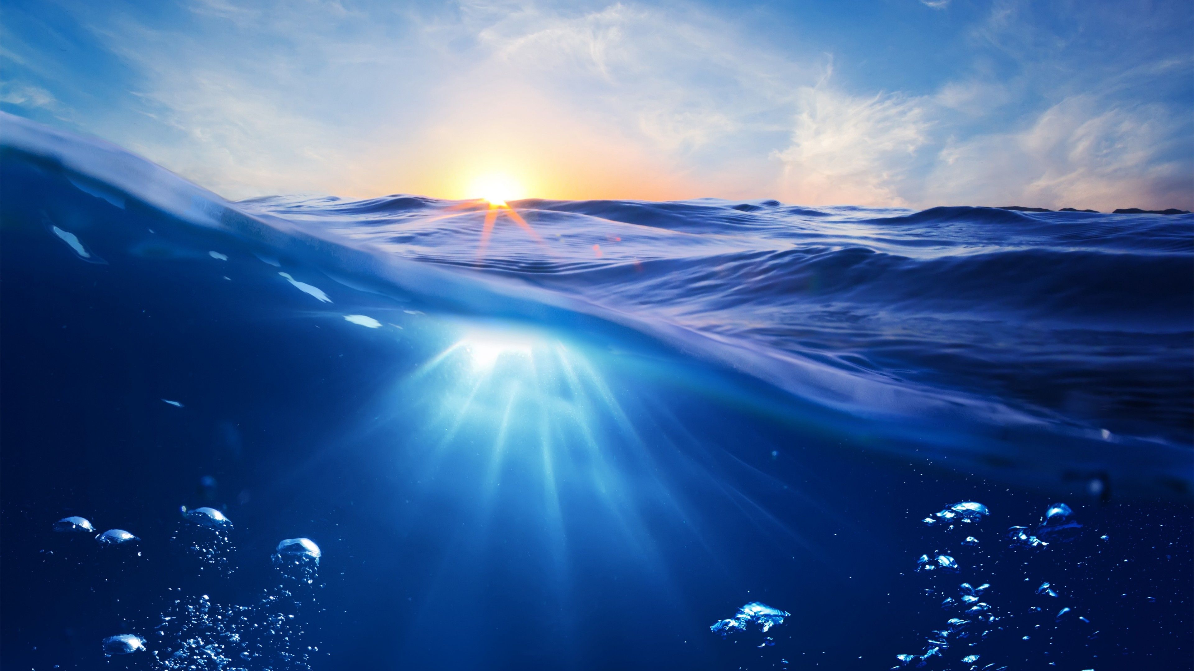 Fondo de pantalla Océano, 5k, fondo de pantalla 4k, 8k, Mar, naturaleza, submarino