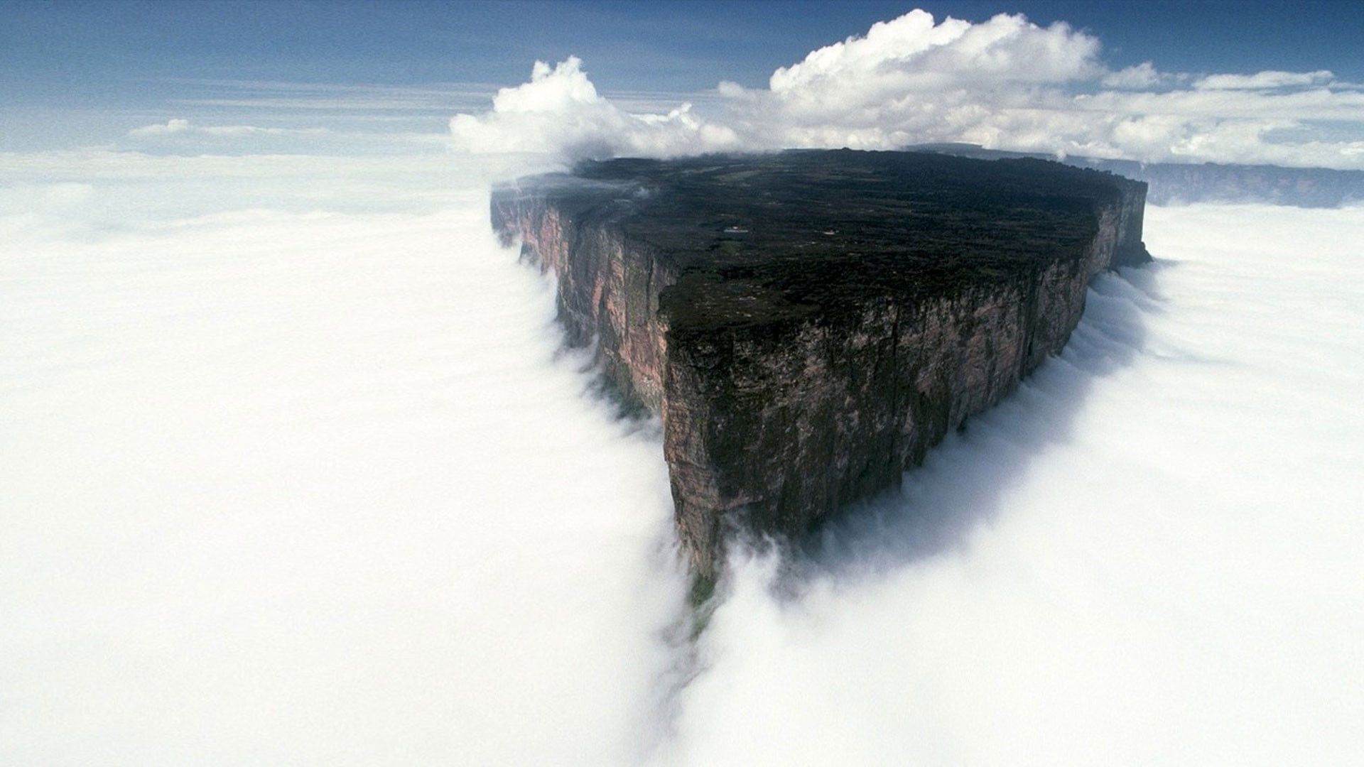 Fondo de pantalla HD: paisaje, niebla, Monte Roraima, Venezuela | Fondo de pantalla