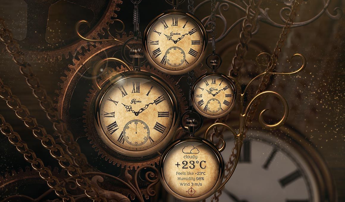 Reloj Wallpaper 17 - 1160 X 679 | stmed.net