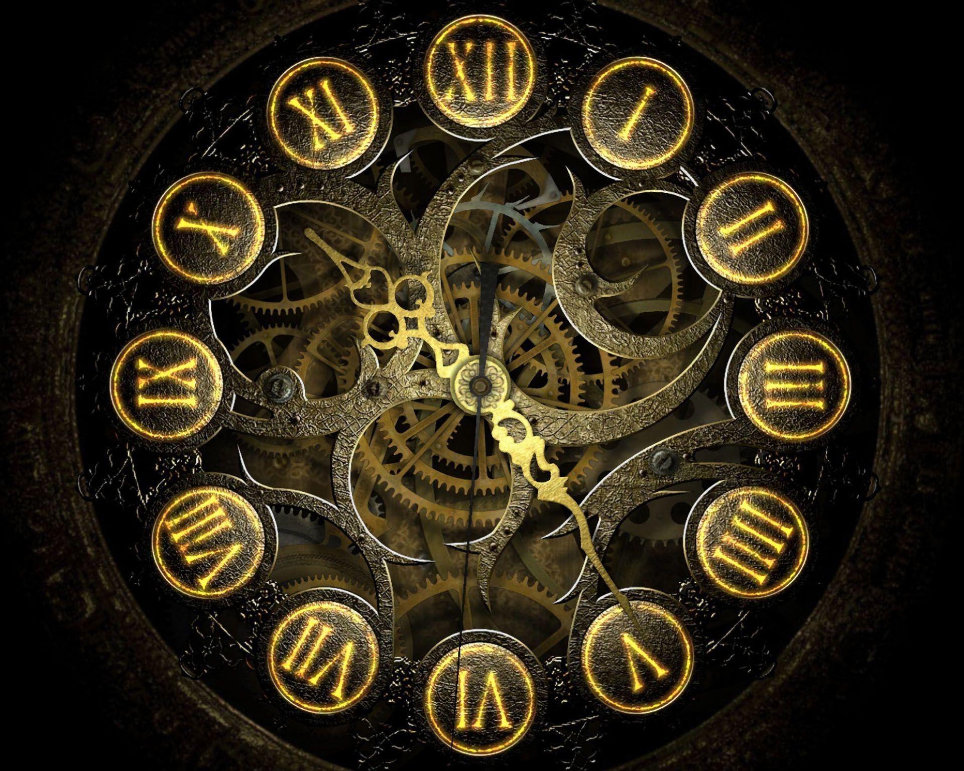 Más de 60 fondos de pantalla de Steampunk Gears