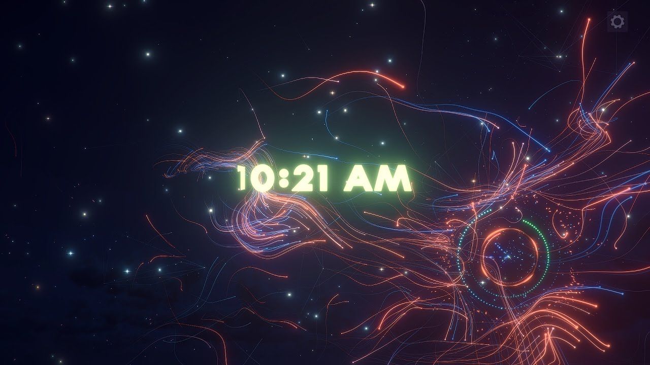 Unity / Wallpaper Engine - Reloj de gravedad (interactivo + binaural con enlace de descarga)