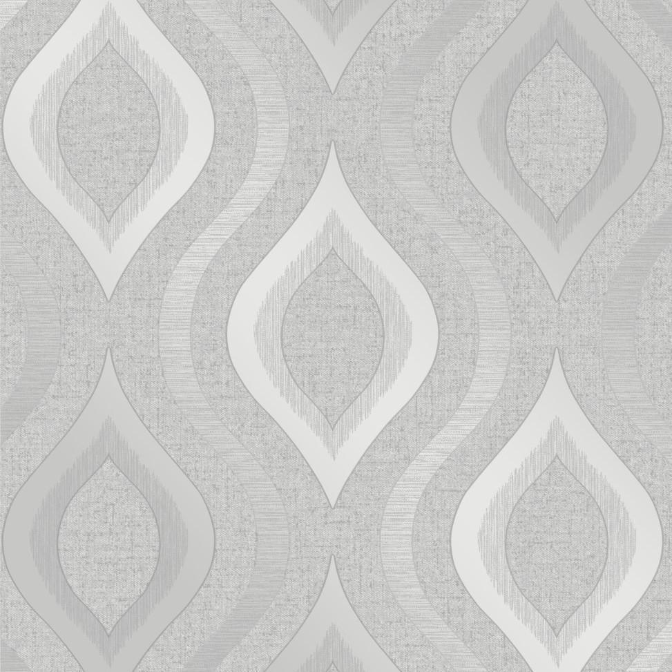 PAPEL PINTADO - Plata