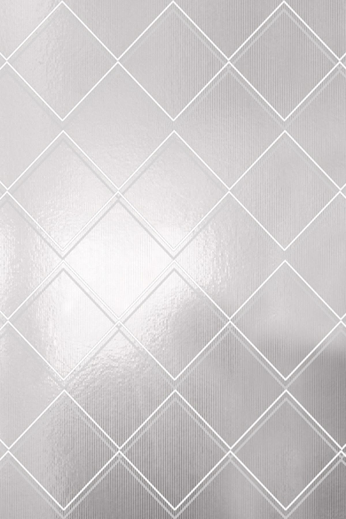 Papel pintado Argyle - White Silver | Interiores de monumentos