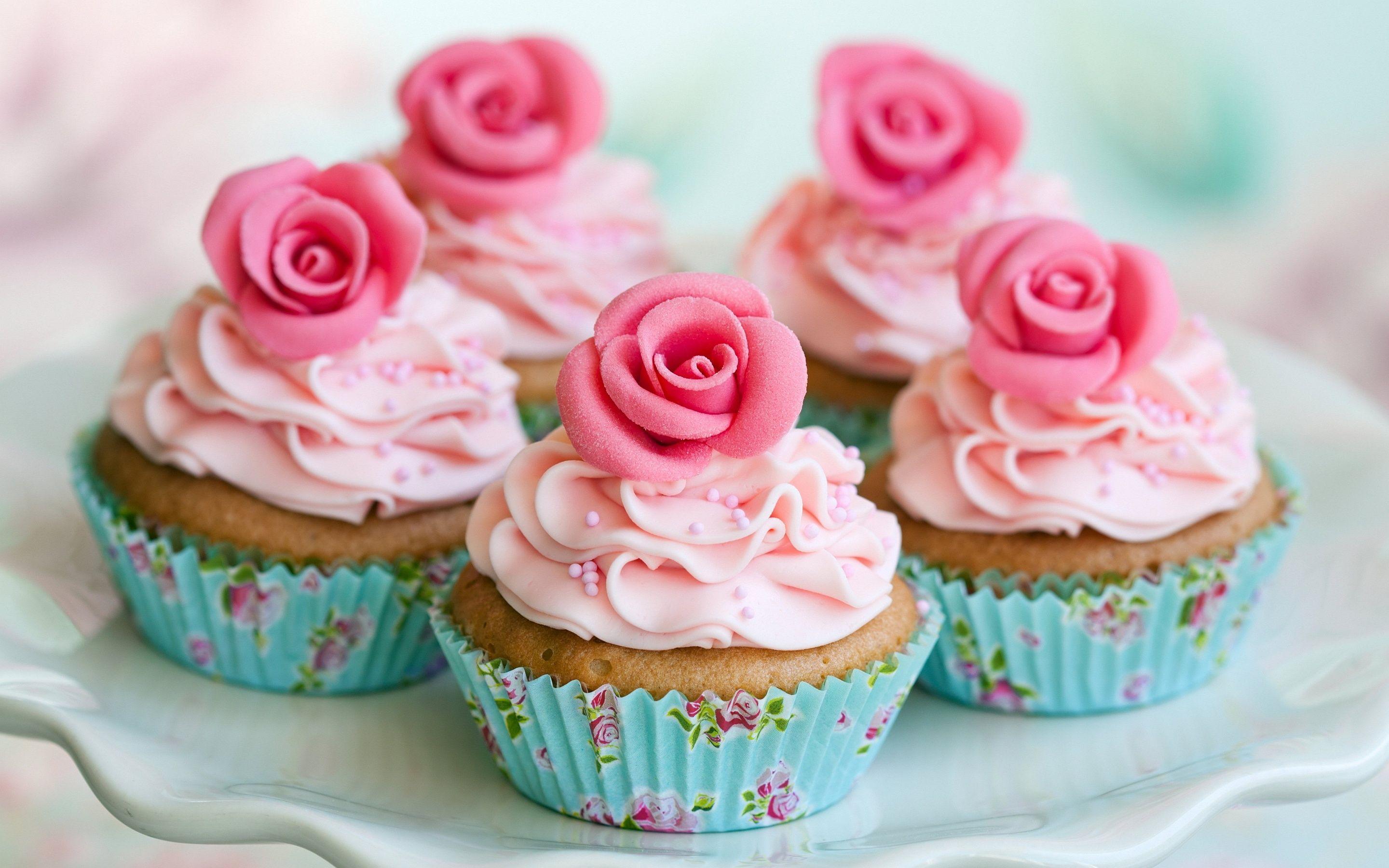 Rainbow Cupcakes Wallpapers