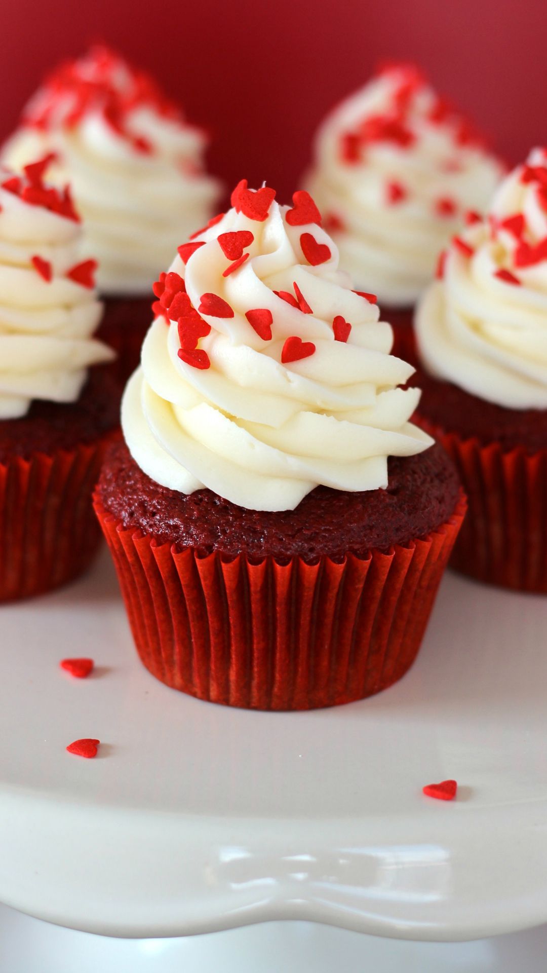 Fondo de pantalla de Red Cupcakes htc one - Los mejores fondos de pantalla de htc one