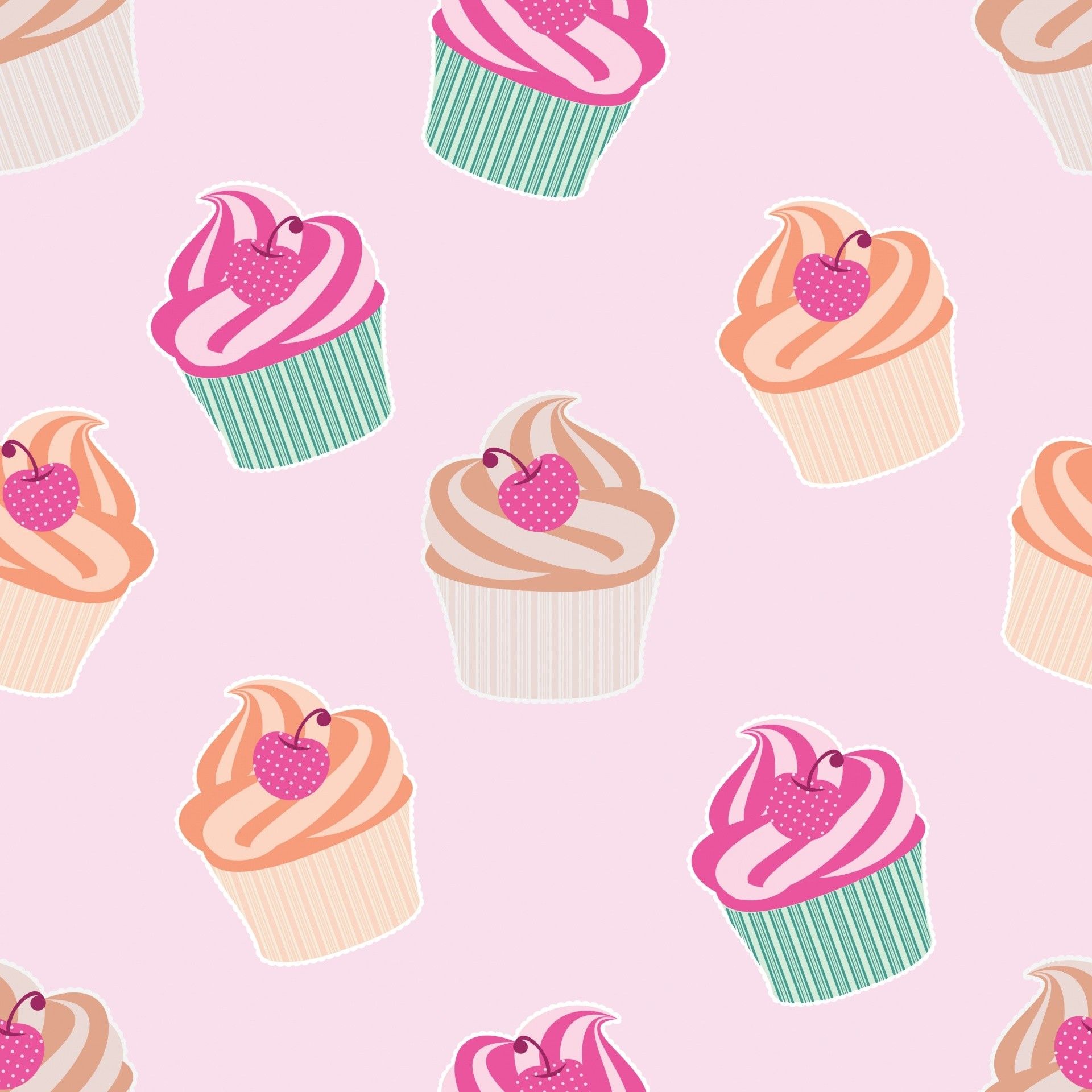 Más de 60 fondos de pantalla de Kawaii Cupcake