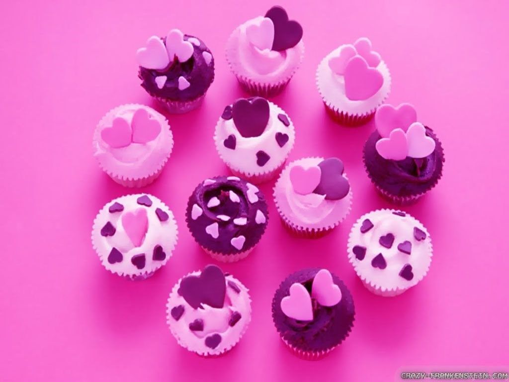 Fondo de pantalla de cupcake 1024x768
