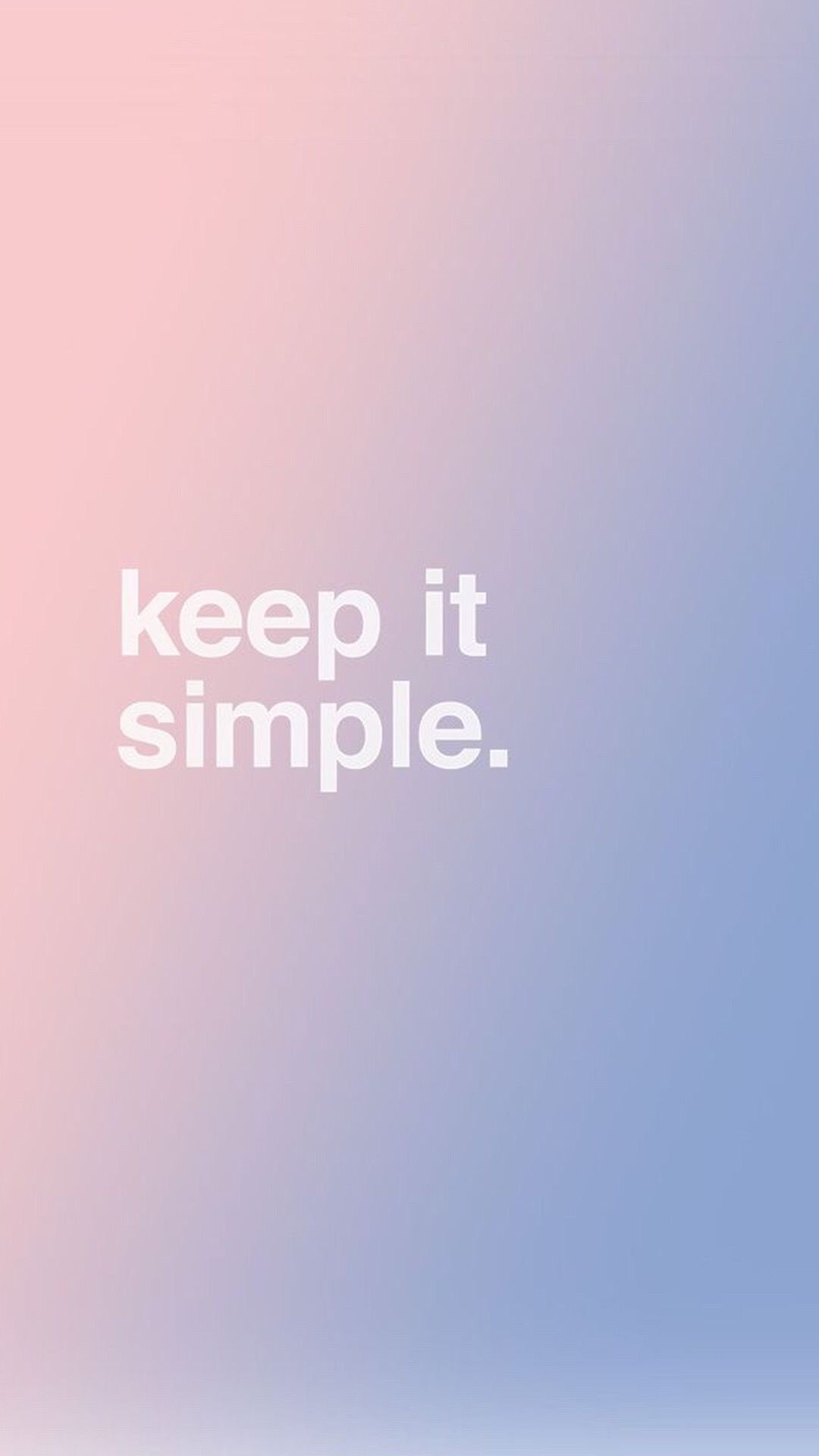 Mantenlo simple. El | Fondos de pantalla | Fondo de pantalla de iPhone simple, Simple