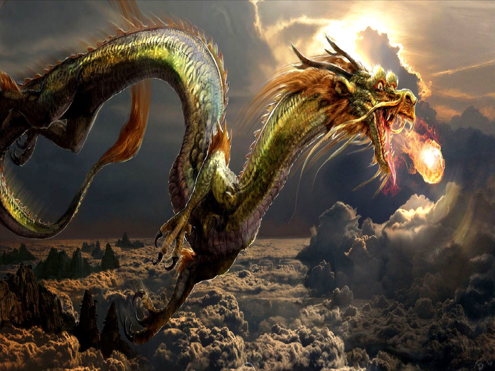 2104 Dragon Fondos de pantalla HD | Imágenes de fondo