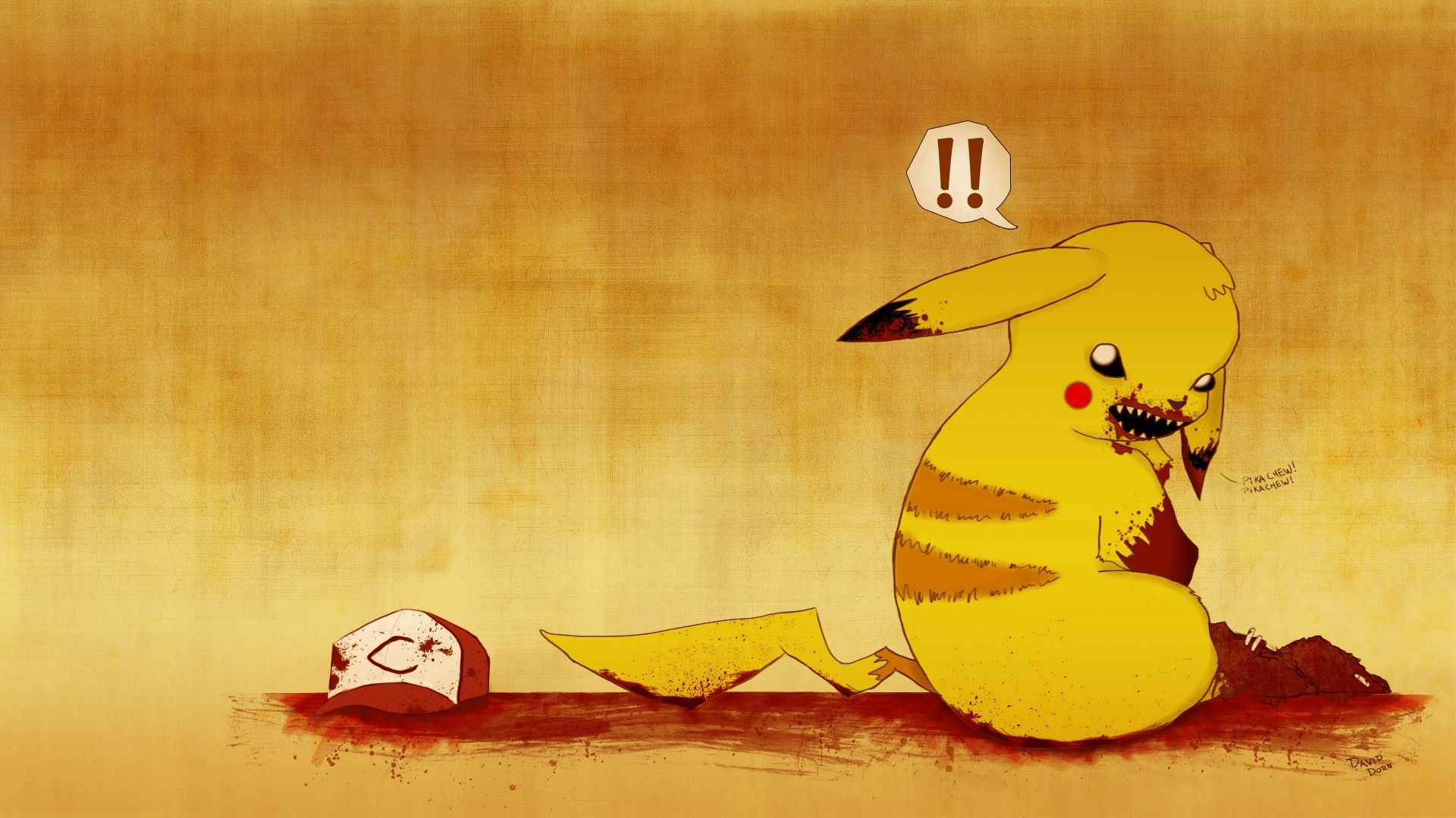 Evil Pikachu: fondos de pantalla