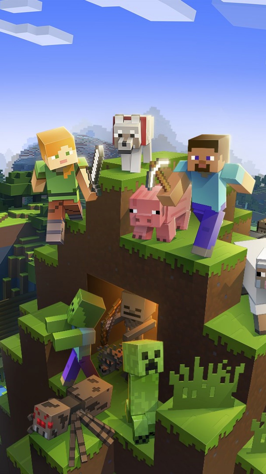 Fondo de pantalla de Minecraft - WebGameApp.com