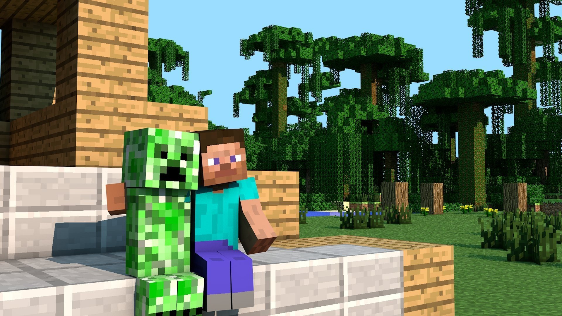 Minecraft fondos de escritorio 1920x1080 Full HD (1080p) fondos de escritorio