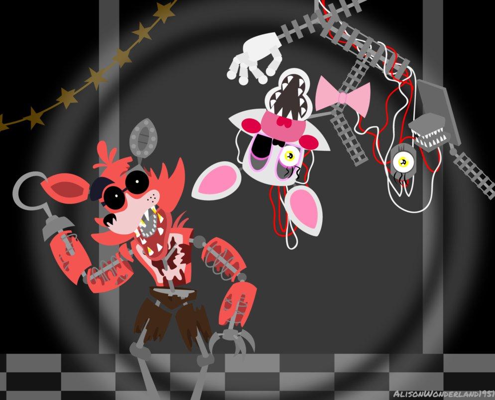 Baby Mangle y Toy Foxy Fnaf Pinterest Ladies Night - Motivación