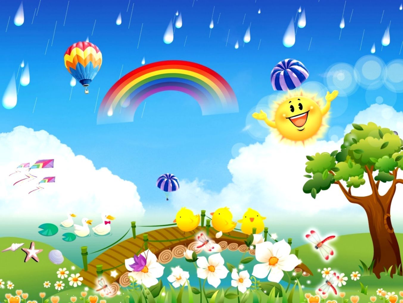 Dibujos animados Fondos de pantalla para niños | The Last Wallpapers