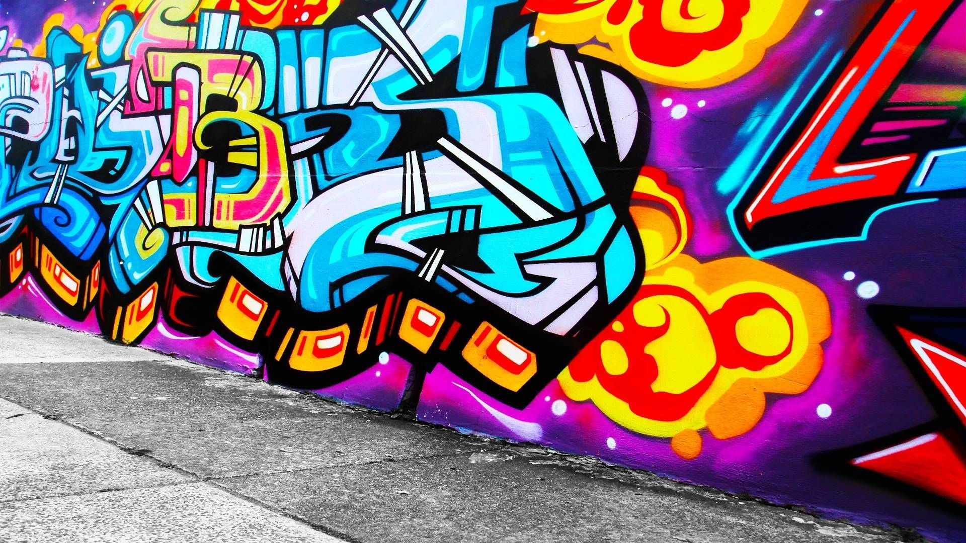 Más de 60 fondos de pantalla de Graffiti
