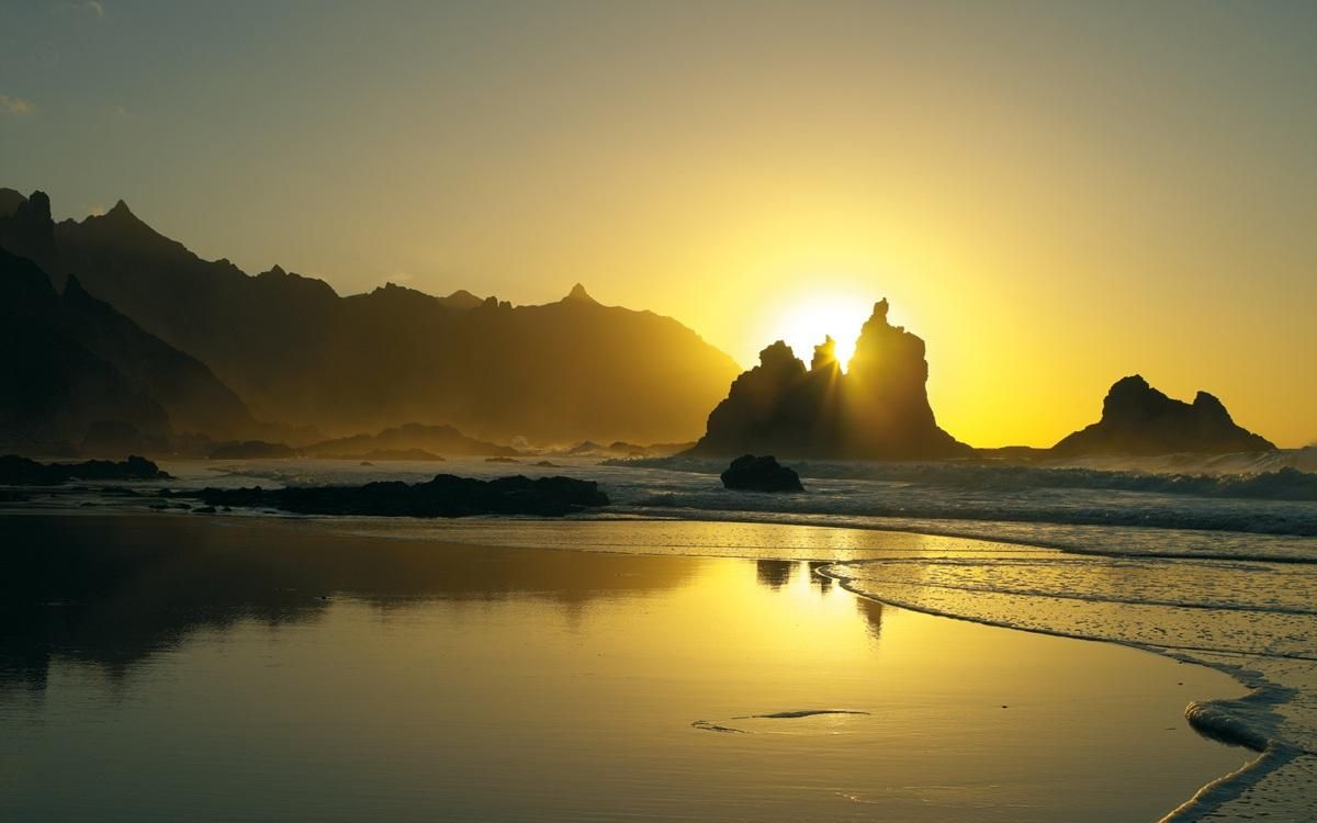 Tenerife Island Sunset Wallpaper - Viajes HD Wallpapers