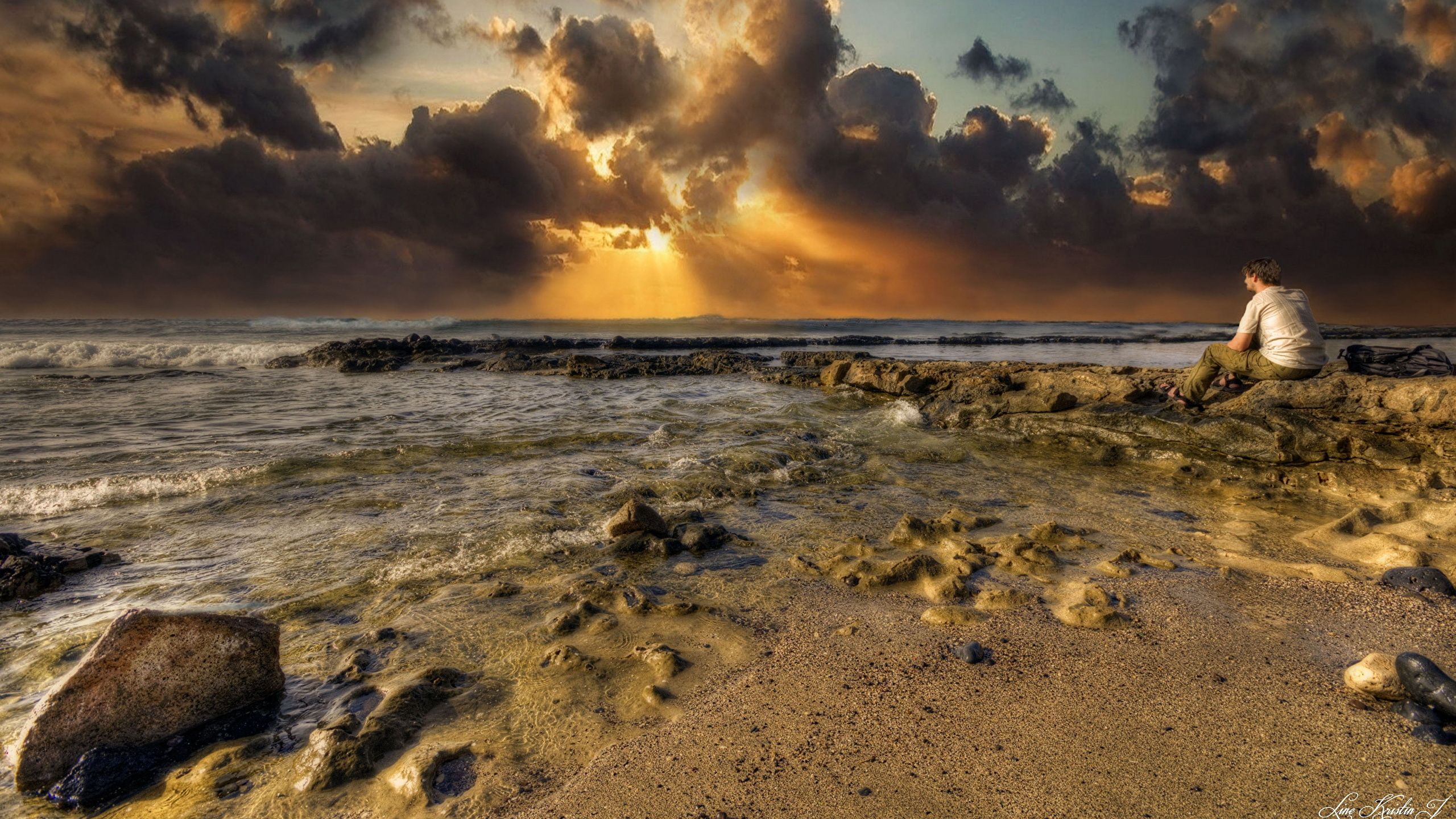 Fondos de pantalla Canarias España Tenerife Mar Naturaleza Cielo 2560x1440
