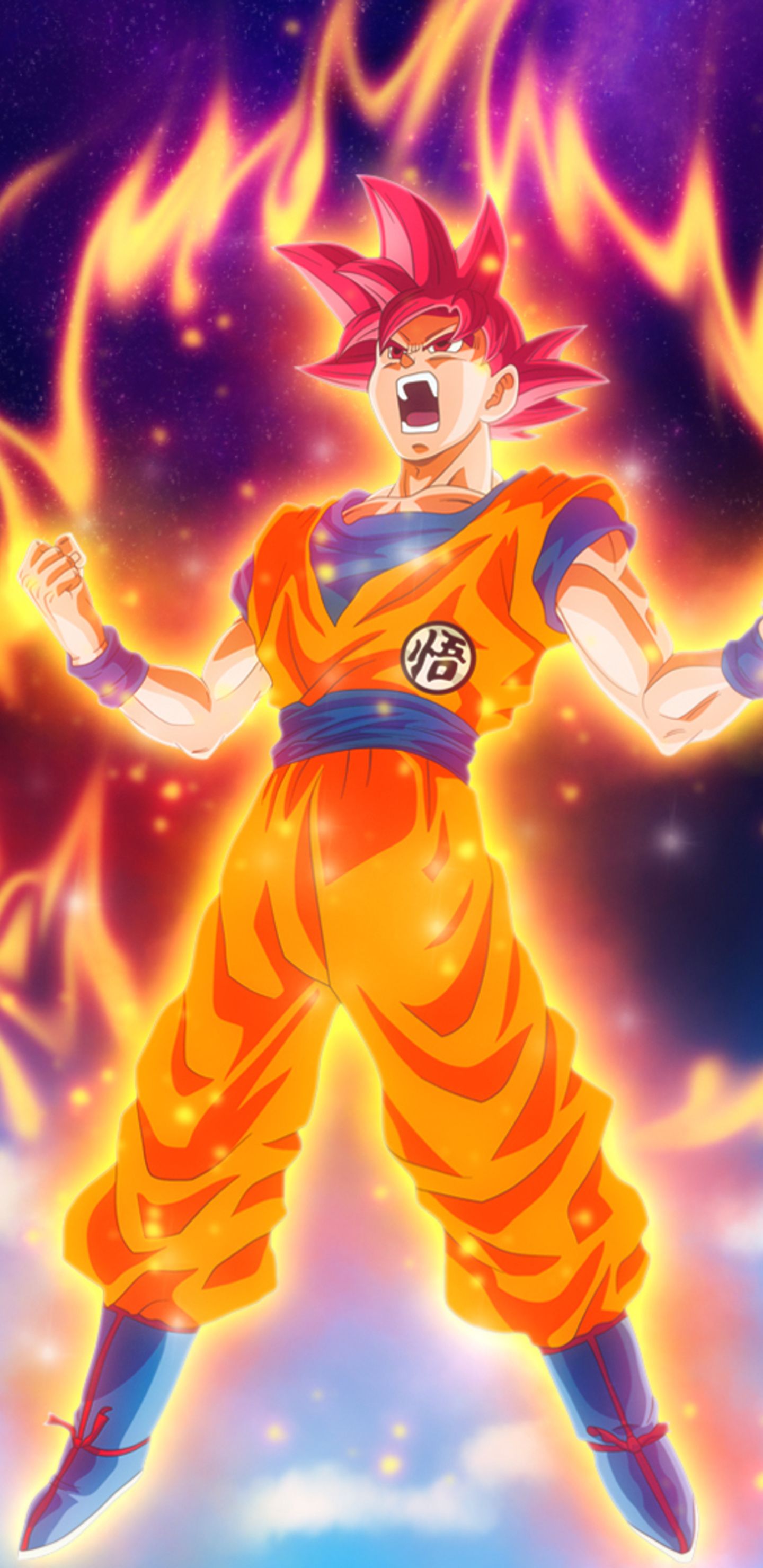 1440x2960 Dragon Ball Z Goku Samsung Galaxy Note 9,8, S9, S8, S8 + QHD