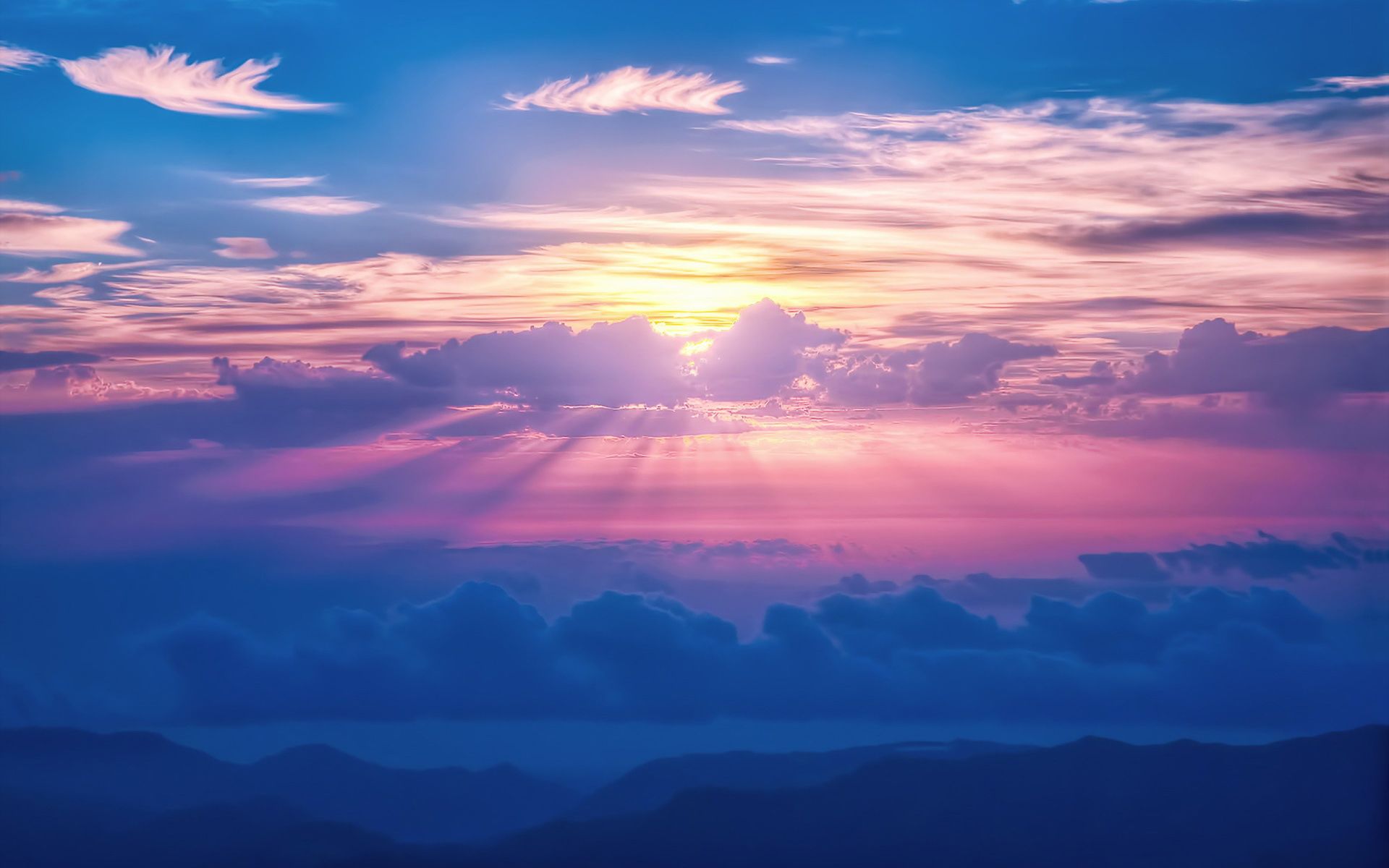 Nubes del cielo, naturaleza HD, fondos de pantalla 4k, imágenes, fondos, fotos