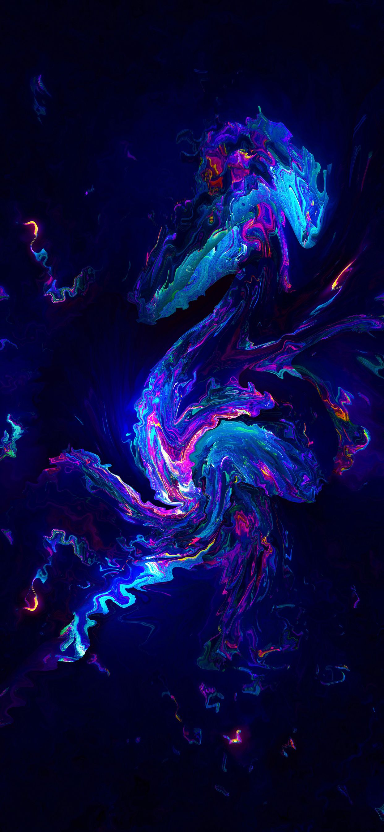 Wallpaper Weekends: Neon iPhone Fondos de pantalla