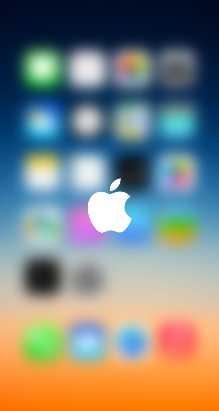 Fondo de pantalla borroso del iPhone 5. Fondos para iPhone gratis | Apple en 2019