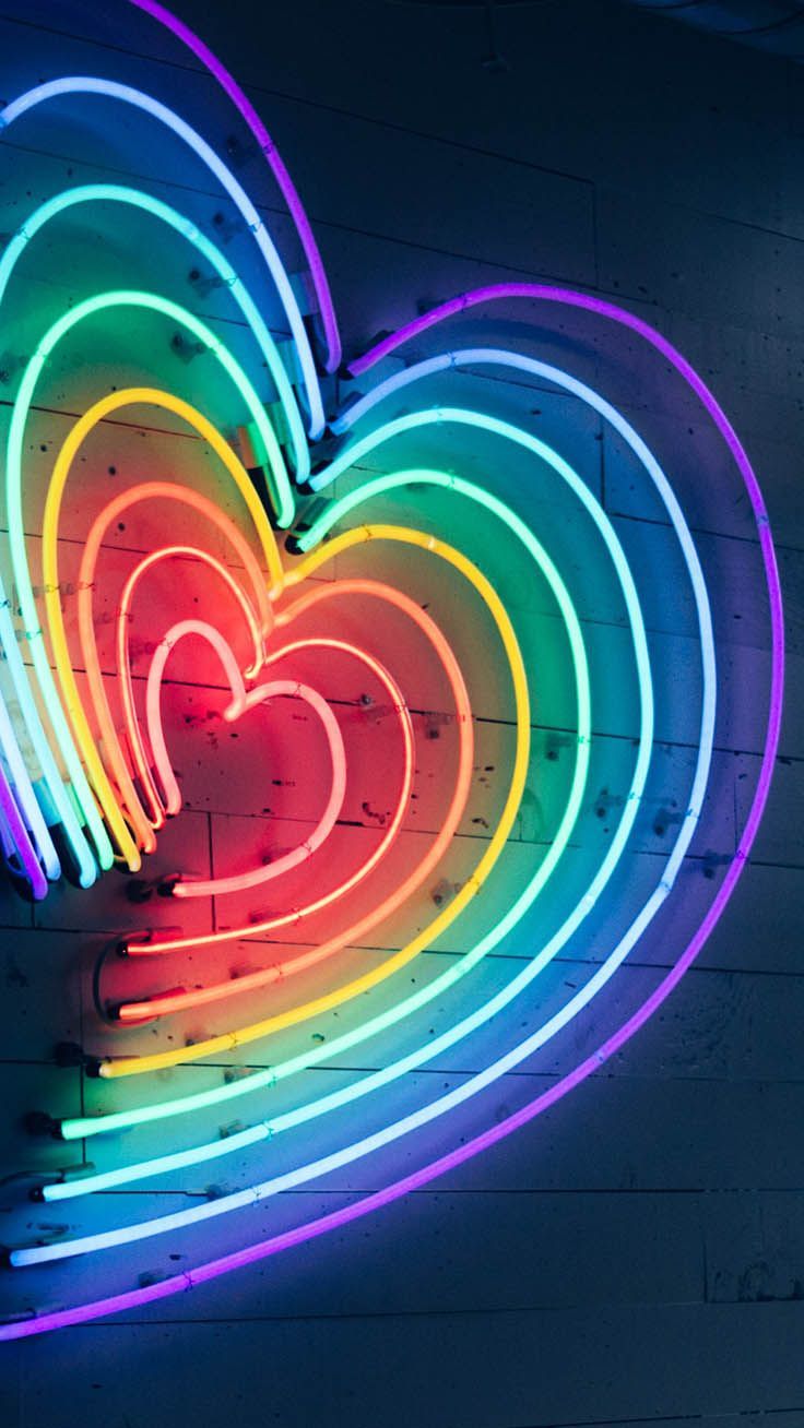 15 fondos de pantalla de Colorful Neon iPhone XR | AMOR. El | Fondo de pantalla de iphone