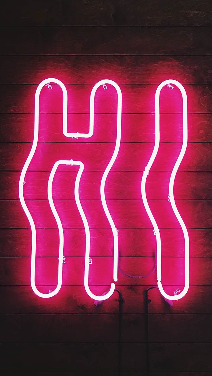 15 fondos de pantalla de Colorful Neon iPhone XR | Preppy Wallpapers