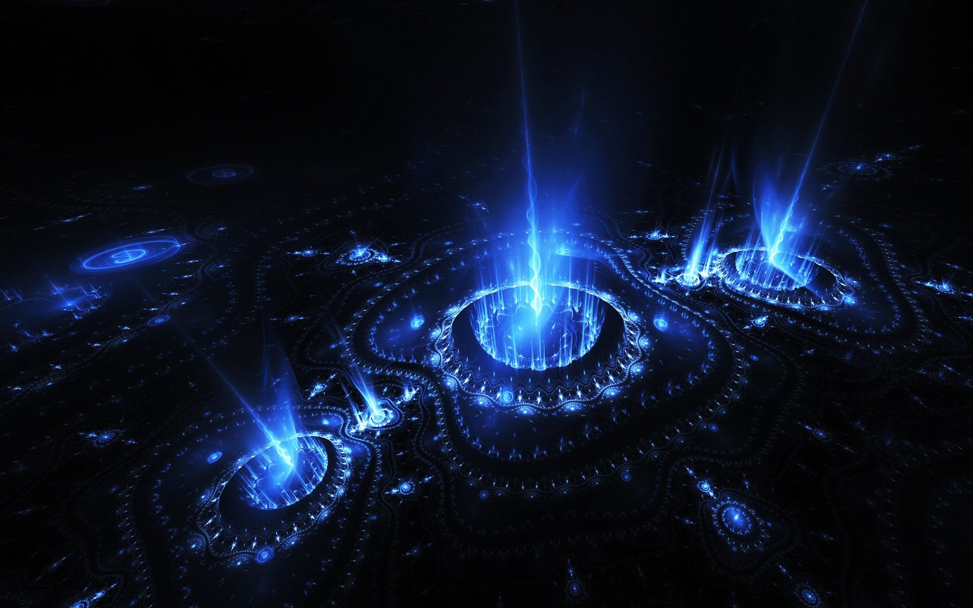 Neon Wallpaper Blue Neon Monster 1920x1200 Fondos de escritorio HD 4k