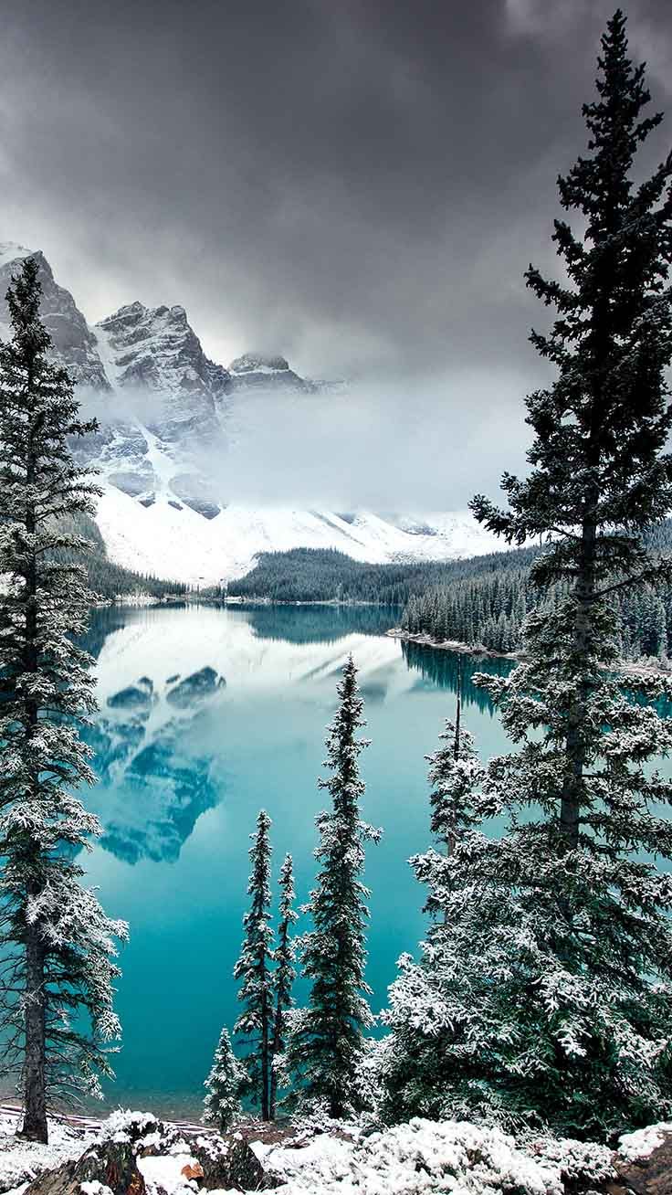 Encuentra tu Zen con 21 fondos de pantalla de iPhone Xs Max para amantes del lago