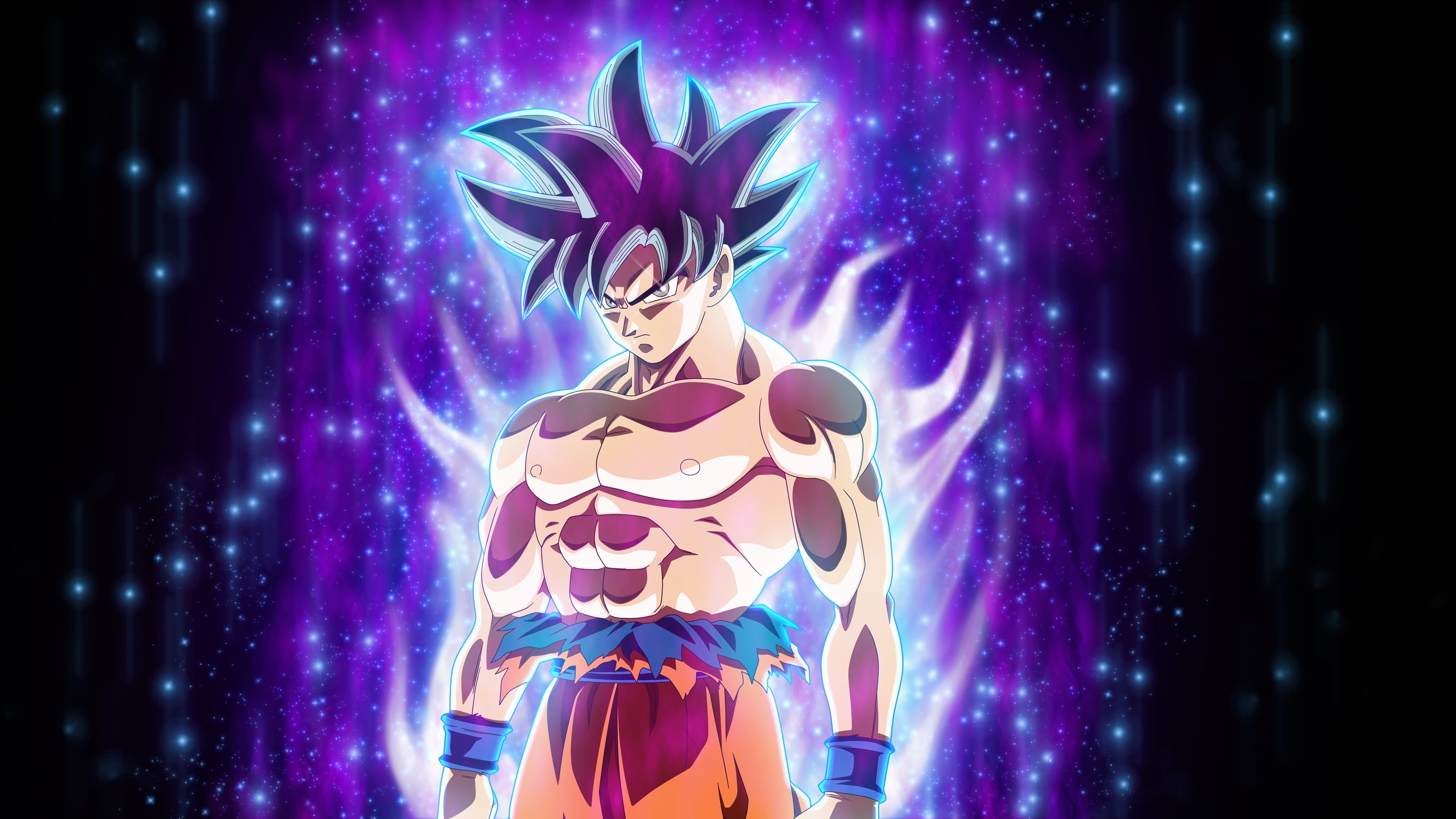 Fondo de pantalla HD: Son Goku Ultra Instinct, Ultra instinto dominado