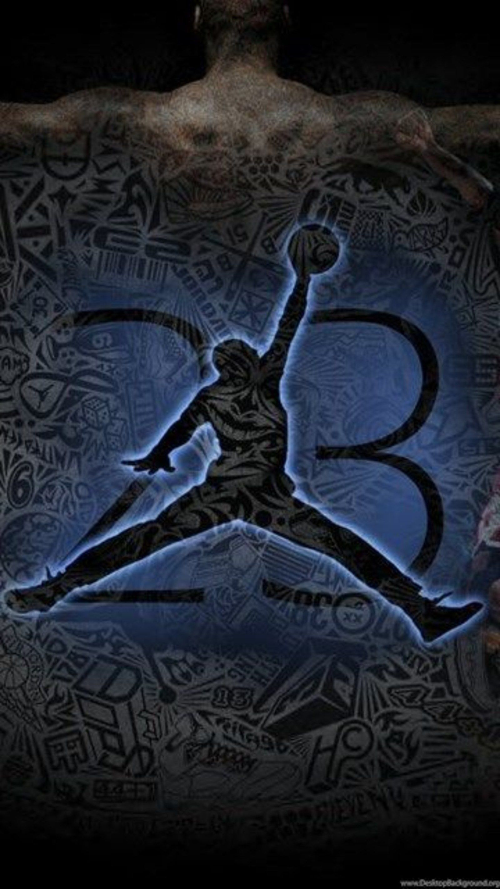 Top 10 Punto Medio Noticias | Jordan Logotipo Fondo De Pantalla Hd Iphone
