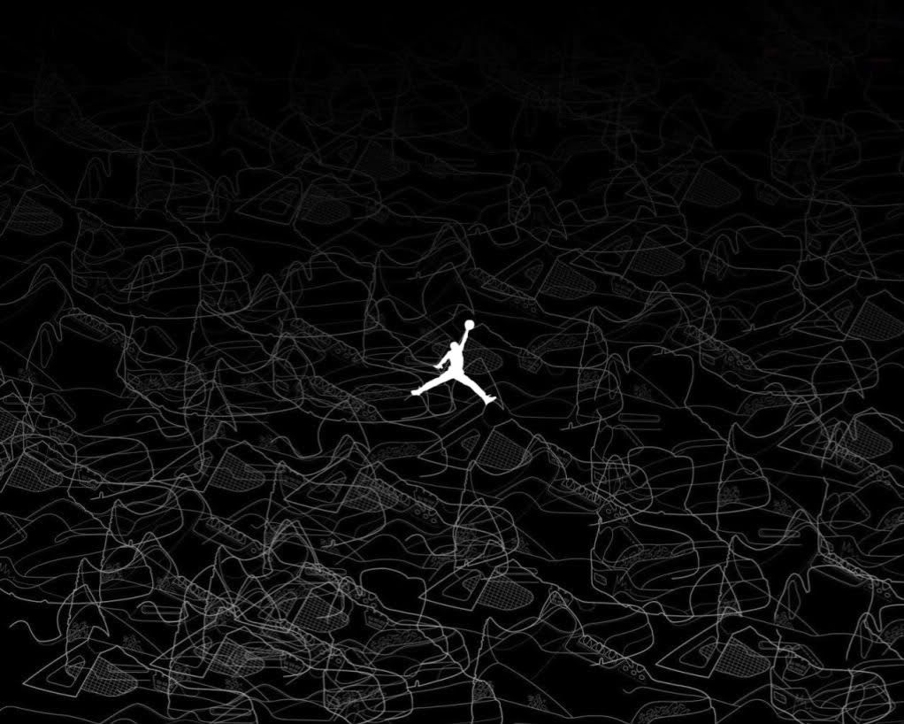 50+] Air Jordan Logo Wallpaper HD