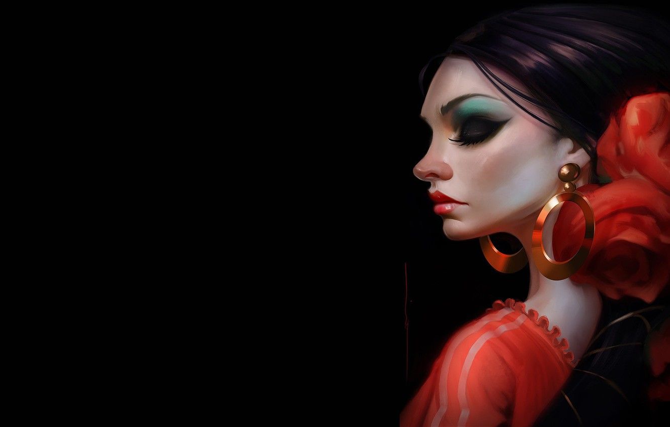 Chica de fondo de pantalla, arte, bailarina, imágenes de Rocío Flamenco, Daniel Orive para