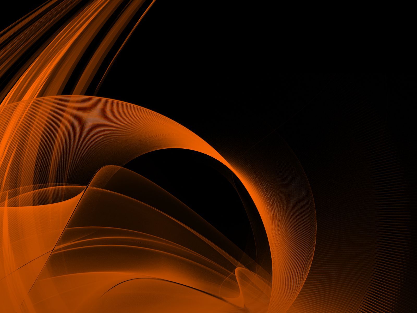 Black and Orange Fondos de Escritorio