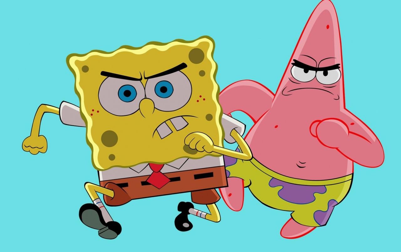 Bob Esponja y Patricio Estrella fondos de pantalla | Bob Esponja y